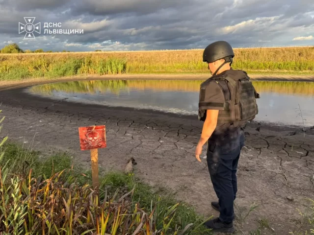 Поблизу села Велике Колодно виявили ймовірну мінометну міну часів Другої світової