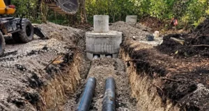 «Львівводоканал» завершує будівництво нового колектора до Винників
