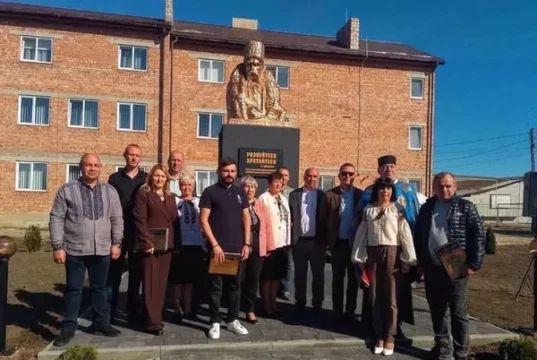 У Вощанцях Рудківської громади відкрили Алею слави захисників України