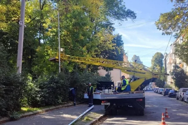 image У Львові цього року замінили понад 26 км кабелю і 2685 світильників вуличного освітлення