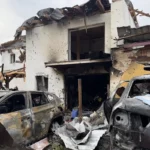 Під Львовом унаслідок нічної атаки дрона згорів будинок лікаря-уролога
