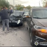 У Шептицькому внаслідок ДТП травмувалися троє пасажирів, серед них двоє дітей