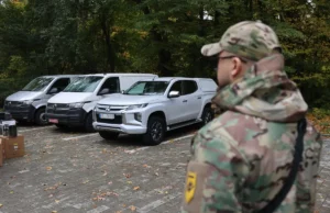 Львів у межах «Помсти Лева» передав військовим авто, Starlink і зарядні станції Львів у межах «Помсти Лева» передав військовим авто, Starlink і зарядні станції