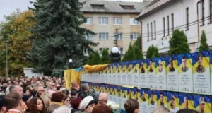 У Ходорові відкрили та освятили Алею Слави захисників України