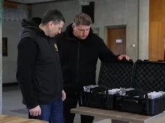 99 квадрокоптерів передали військовим 24-ї бригади імені Короля Данила 99 квадрокоптерів передали військовим 24-ї бригади імені Короля Данила