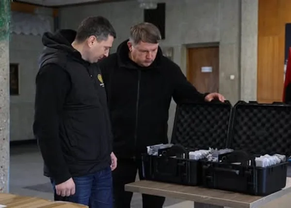 image 99 квадрокоптерів передали військовим 24-ї бригади імені Короля Данила