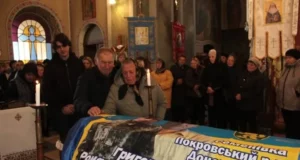 У Ходорові попрощалися із захисником України Романом Григорчуком