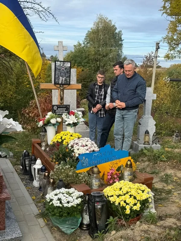 image На Львівщині вшанували річницю загибелі захисника Ярослава Вовкуна
