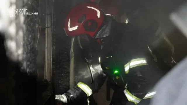 image У Бережниці на Стрийщині загорілася прибудова до житлового будинку