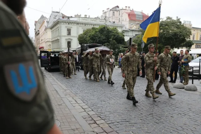 27 жовтня Львів проведе в останню дорогу чотирьох захисників України