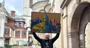 У Львові створили картину на честь вірмен-захисників України, яку покажуть у Єревані