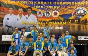 Команда Львівщини виборола 29 нагород на чемпіонаті світу з фунакоші карате