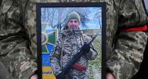 На Львівщині попрощалися з прикордонником Михайлом Кострубою
