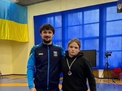(Українська) Юна борчиня зі Шептицького виборола срібло чемпіонату України Юна борчиня зі Шептицького виборола срібло чемпіонату України