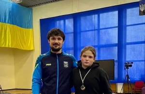 Юна борчиня зі Шептицького виборола срібло чемпіонату України Юна борчиня зі Шептицького виборола срібло чемпіонату України